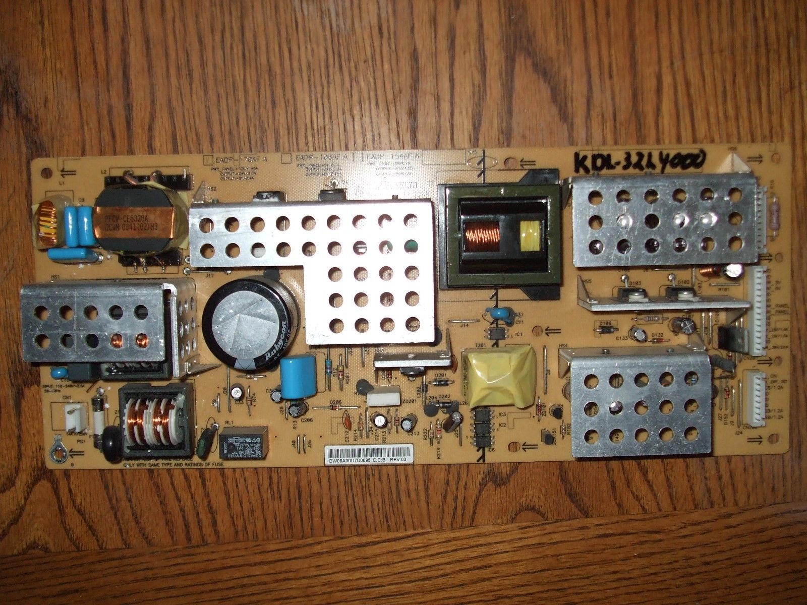 SONY EADP-170AF EIN NETZTEIL FÜR KDL32L4000